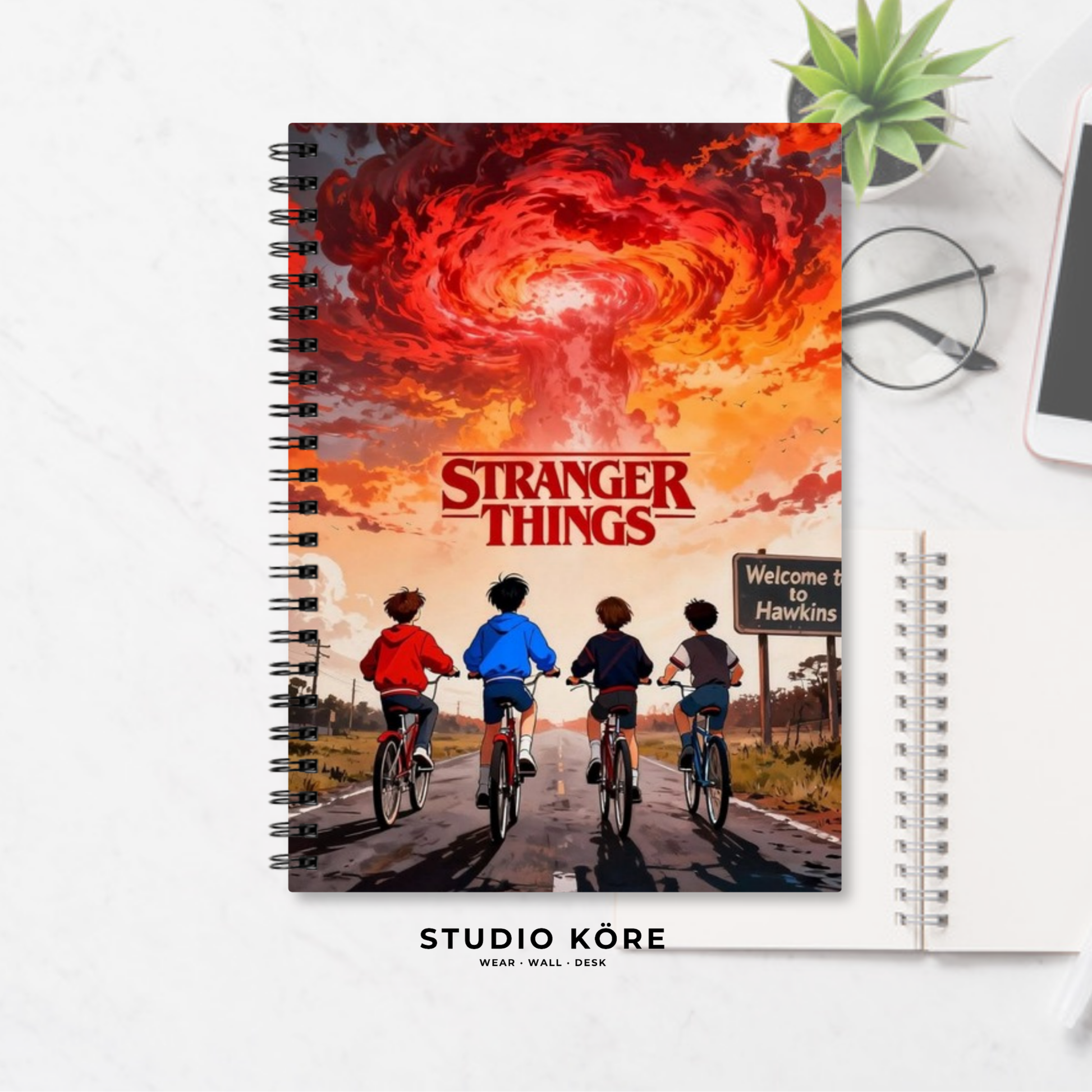 Agenda Stranger Things Diseño 8