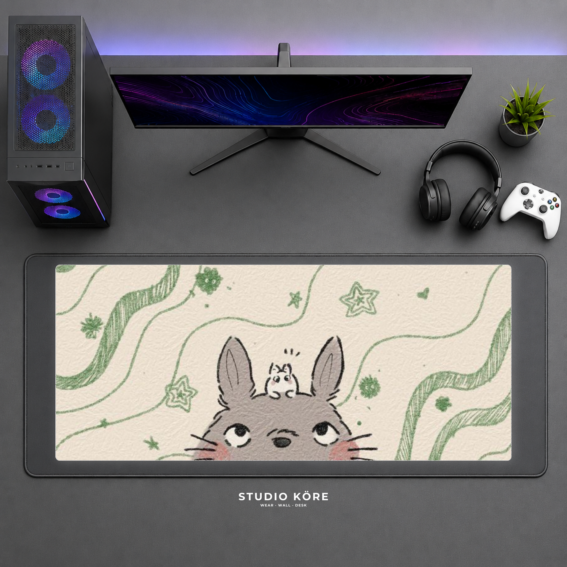 Mousepad Gamer XL Studio Ghibli Diseño 8