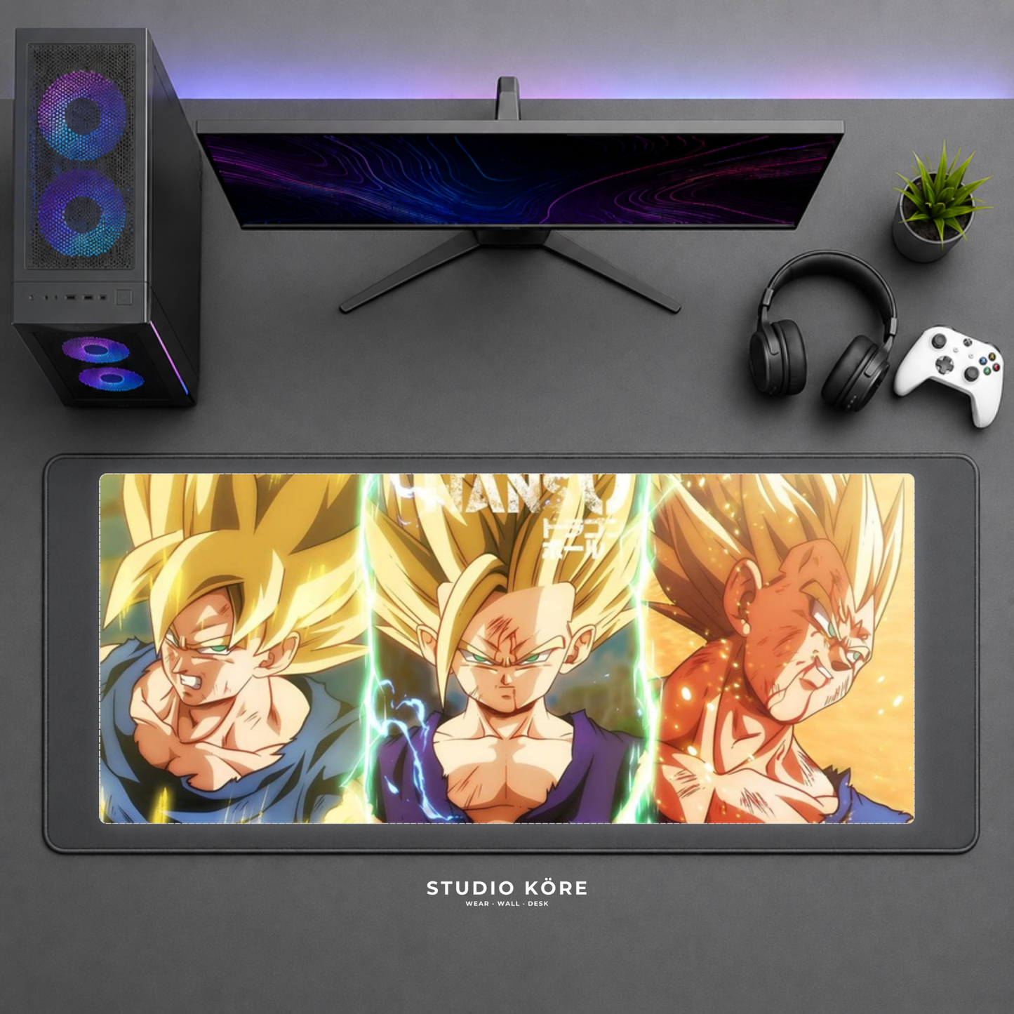 Mousepad Gamer XL Dragon Ball diseño 8