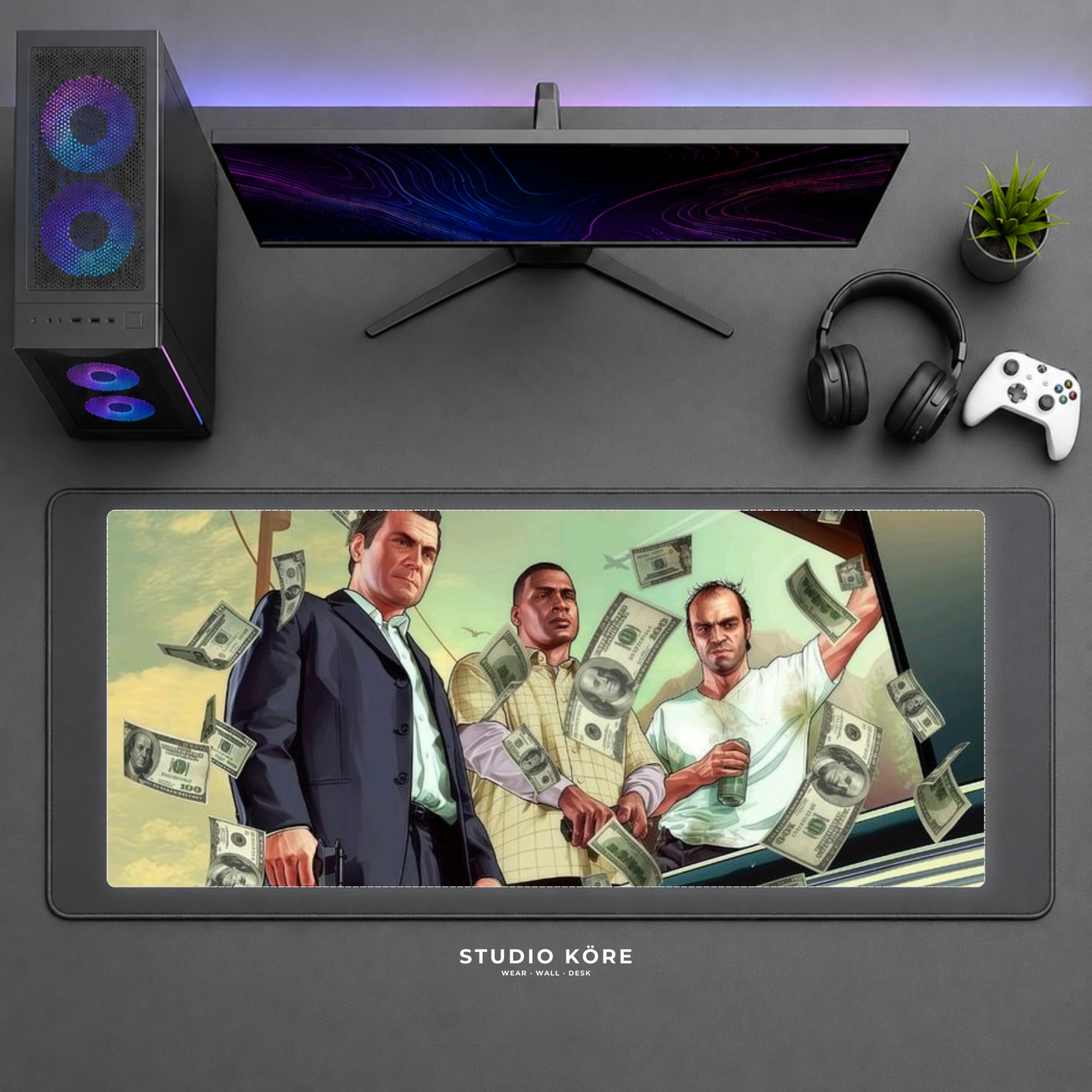 Mousepad Gamer GTA Diseño 8