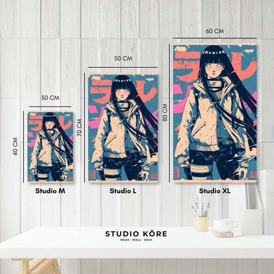 Cuadro decorativo vinilo adhesivo Naruto diseño 9