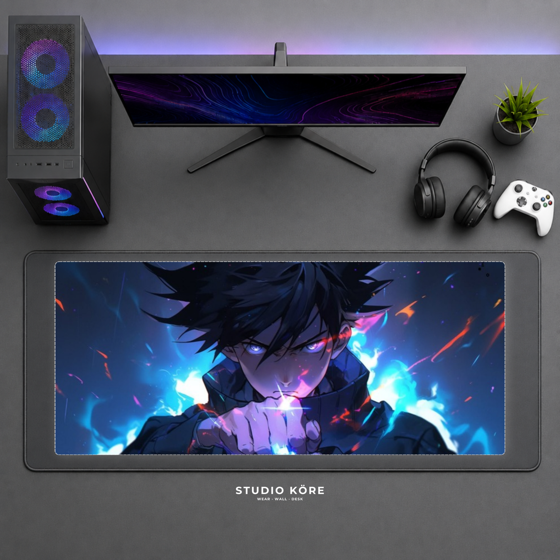 Mousepad Gamer XL Jujutsu Kaisen diseño 10