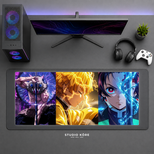 Mousepad Gamer XL Demon Slayer diseño 10