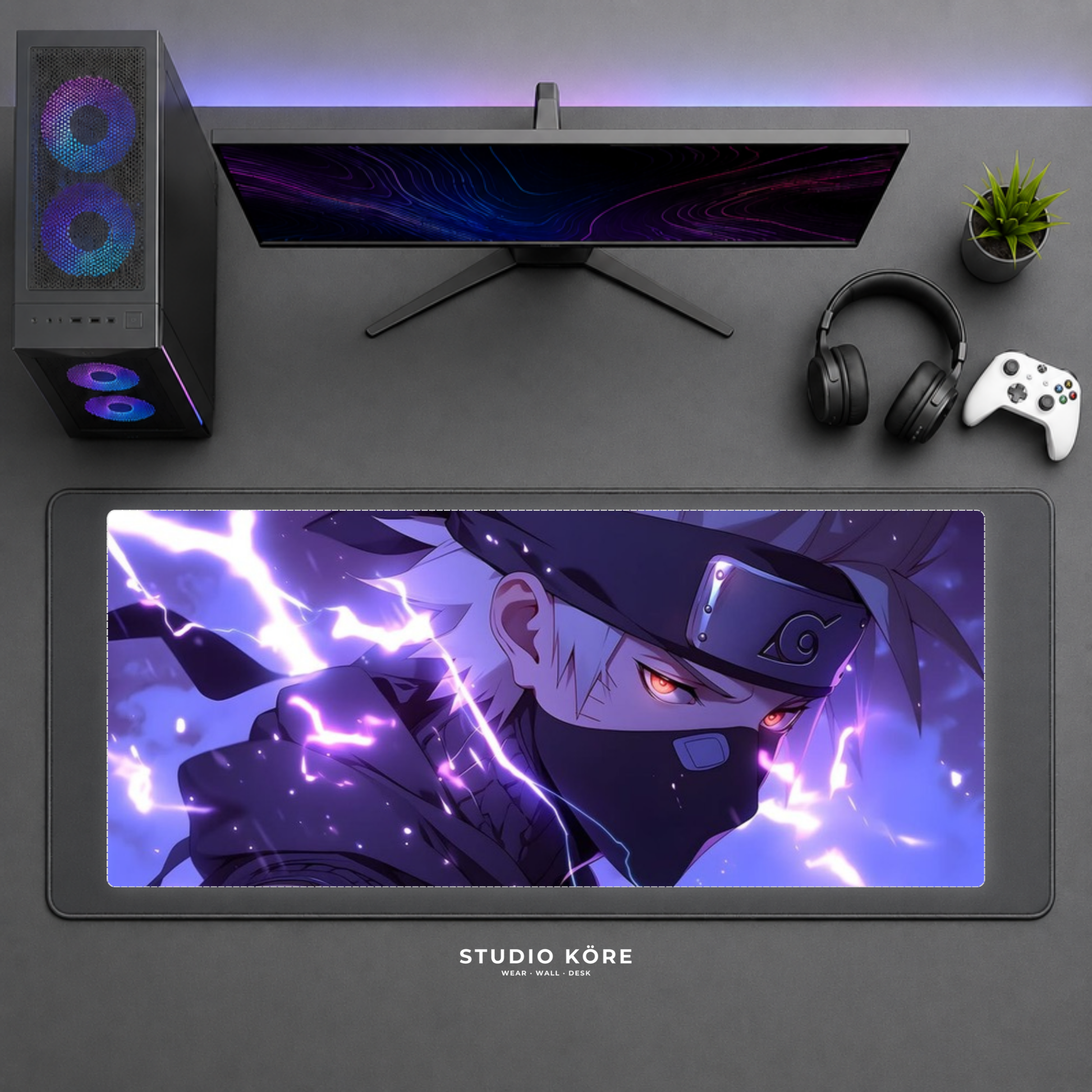 Mousepad Gamer XL Naruto diseño 11