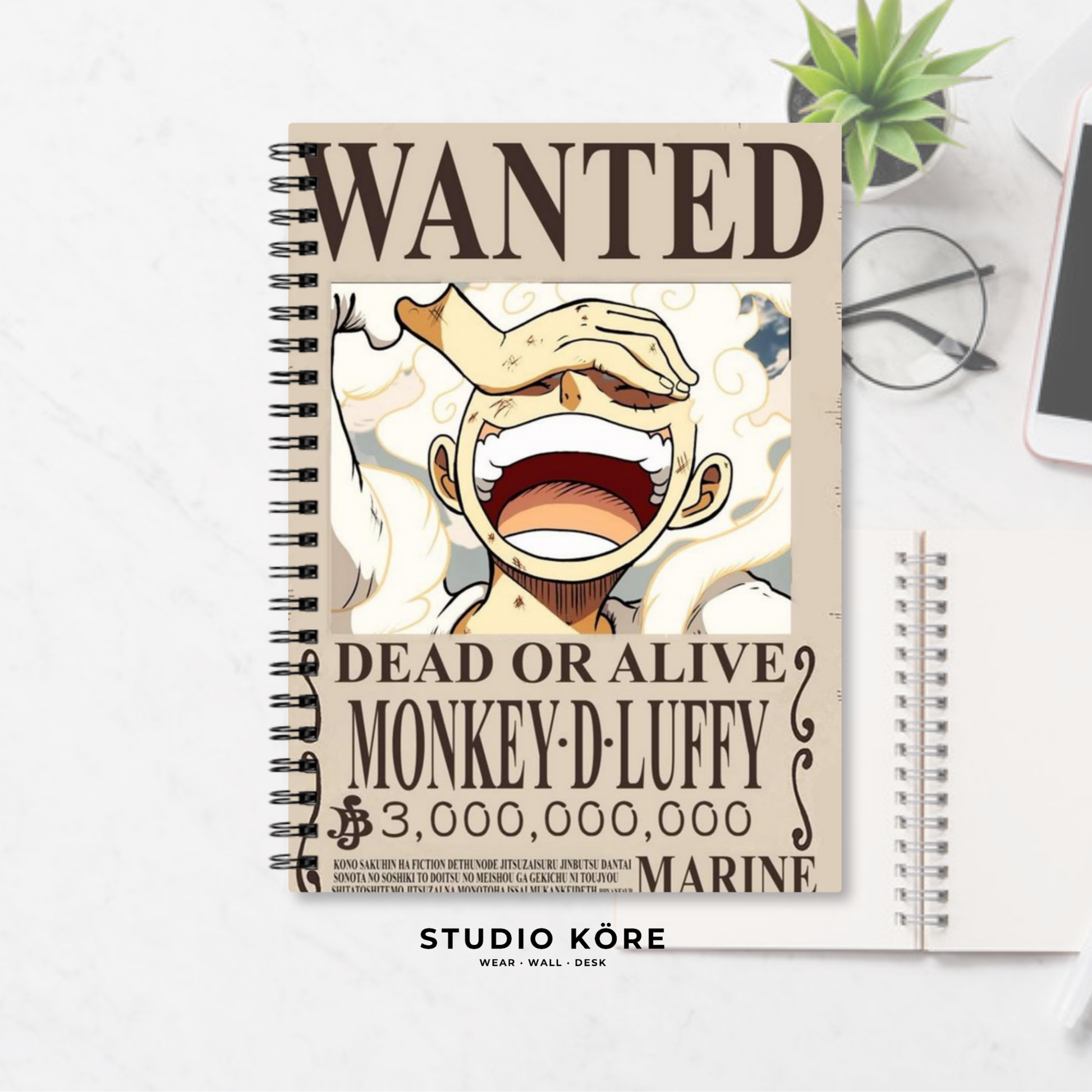 Agenda Personalizada One Piece Diseño 11