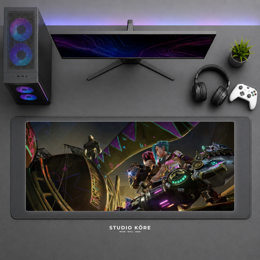 Mousepad Gamer League of Legends Arcane Diseño 11