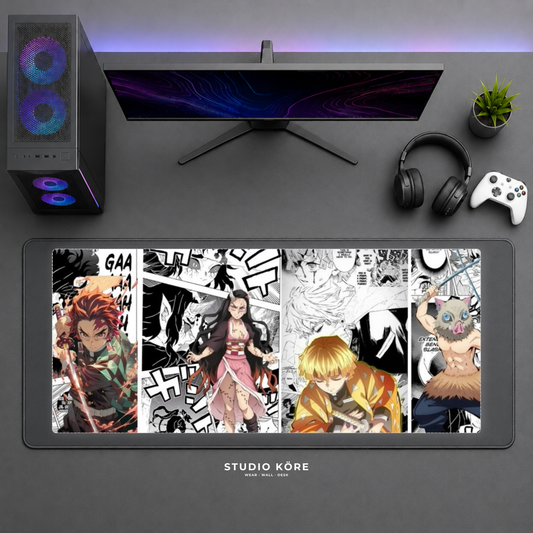 Mousepad Gamer XL Demon Slayer diseño 11