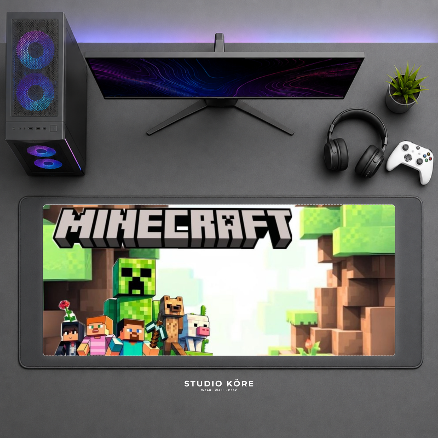Mousepad Gamer Minecraft Diseño 11