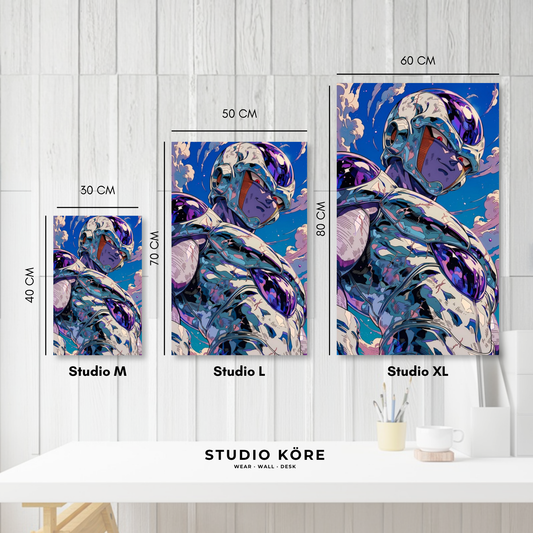 Cuadro decorativo vinilo adhesivo Dragon Ball diseño 11