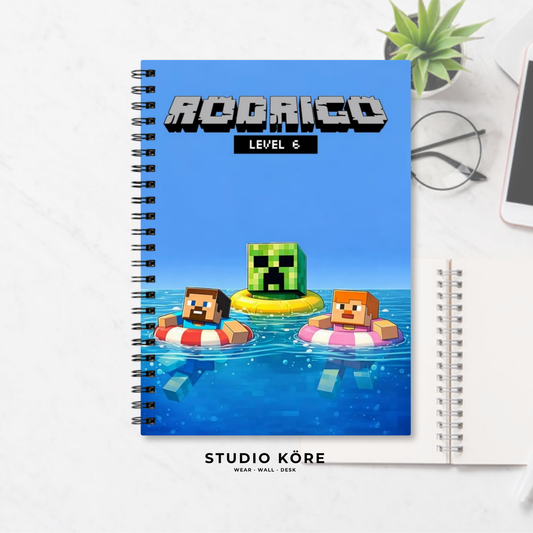 Agenda Gamer Minecraft Diseño 11