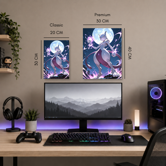 Poster Metalizado Pokémon Diseño 12