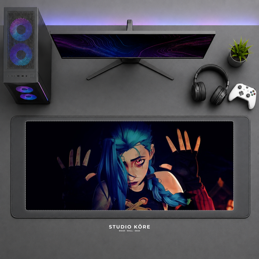 Mousepad Gamer League of Legends Arcane Diseño 12