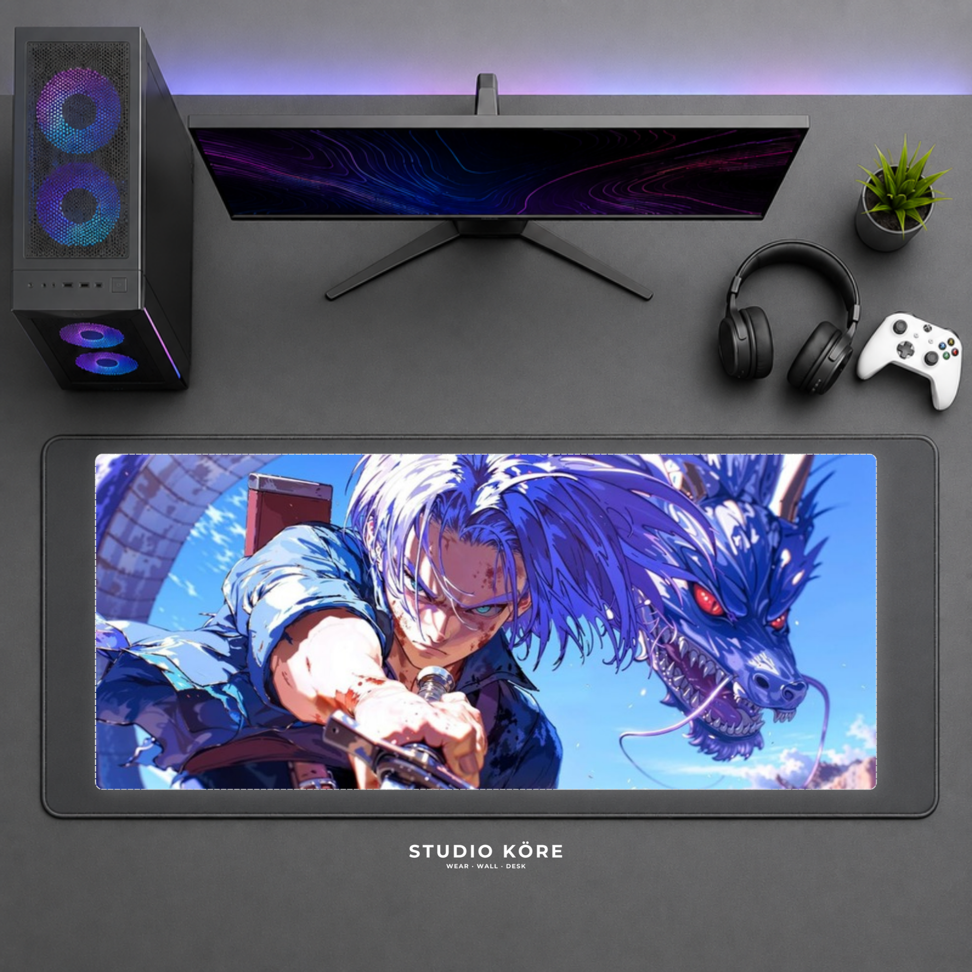 Mousepad Gamer XL Dragon Ball diseño 13