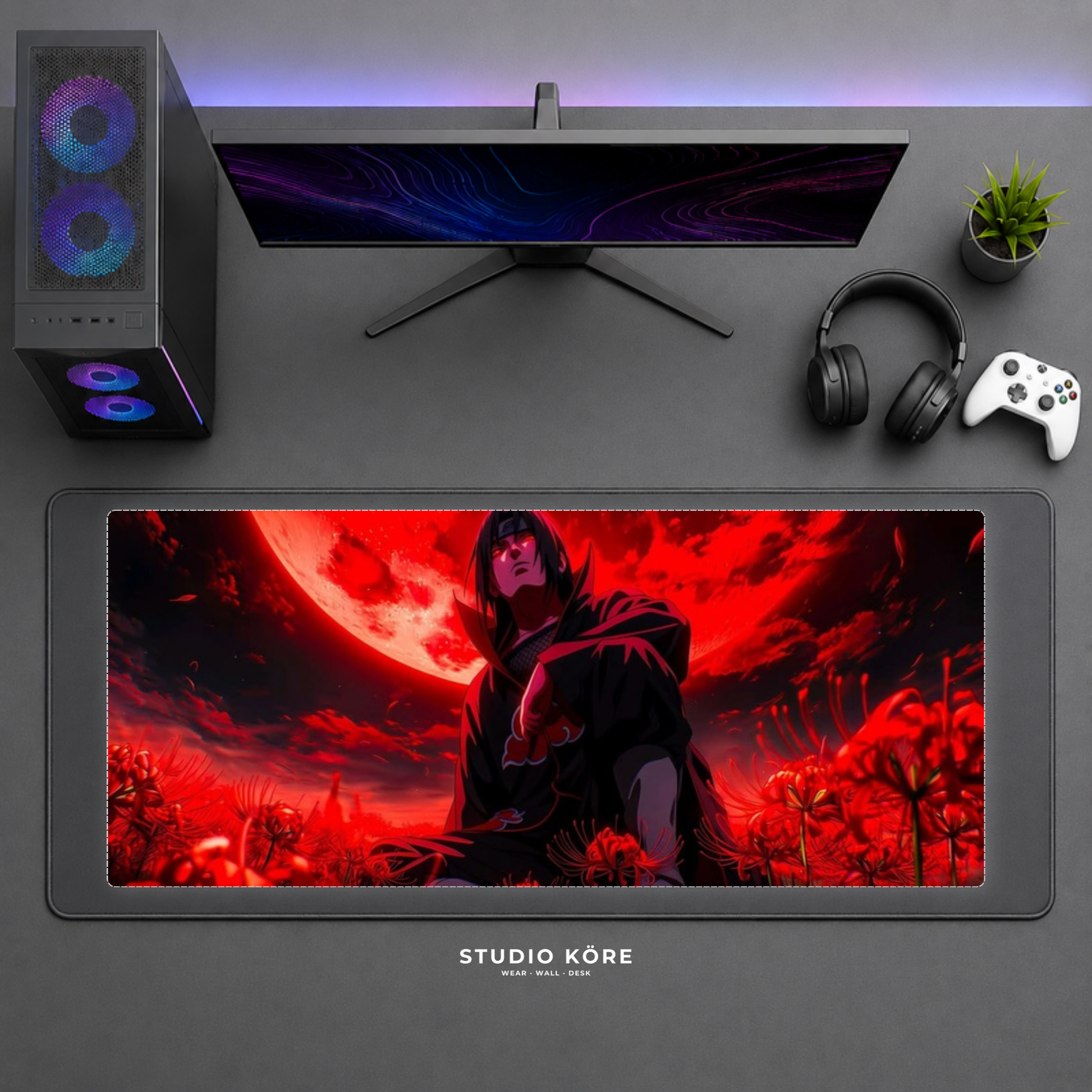 Mousepad Gamer XL Naruto diseño 14