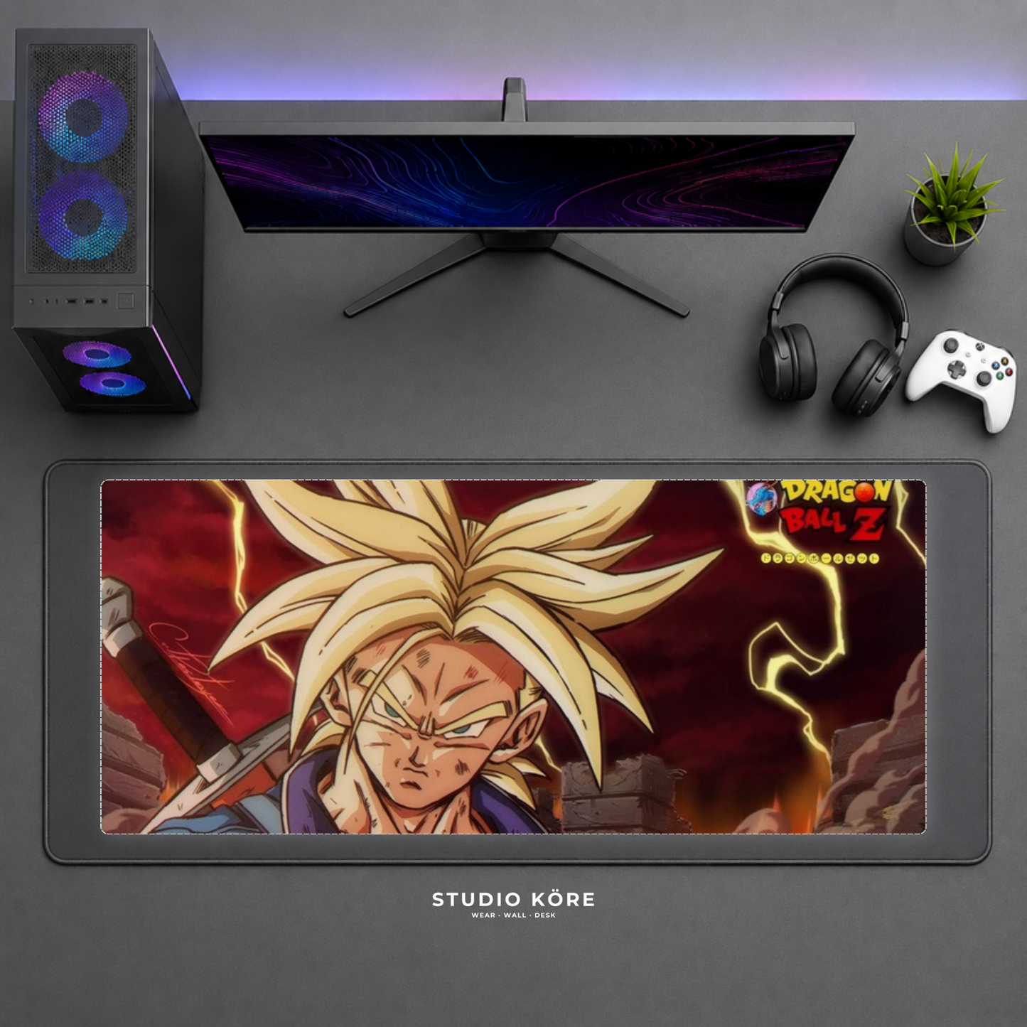 Mousepad Gamer XL Dragon Ball diseño 14