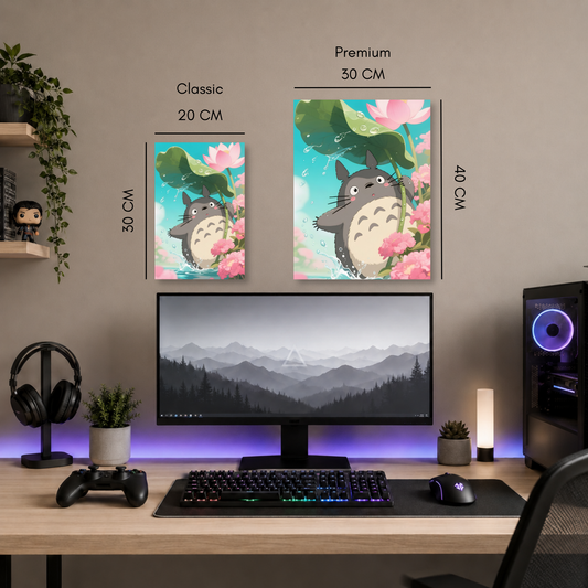 Poster Metalizado Studio Ghibli Diseño 14