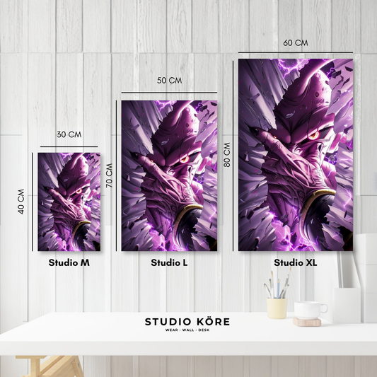 Cuadro decorativo vinilo adhesivo Dragon Ball diseño 14