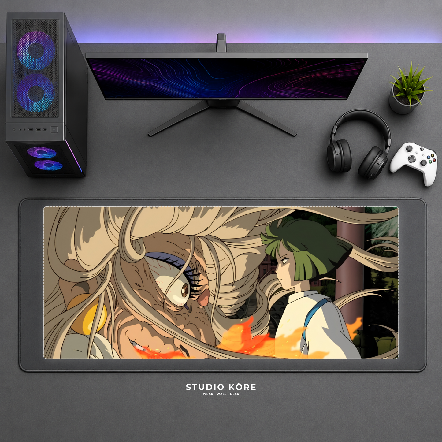 Mousepad Gamer XL Studio Ghibli Diseño 14