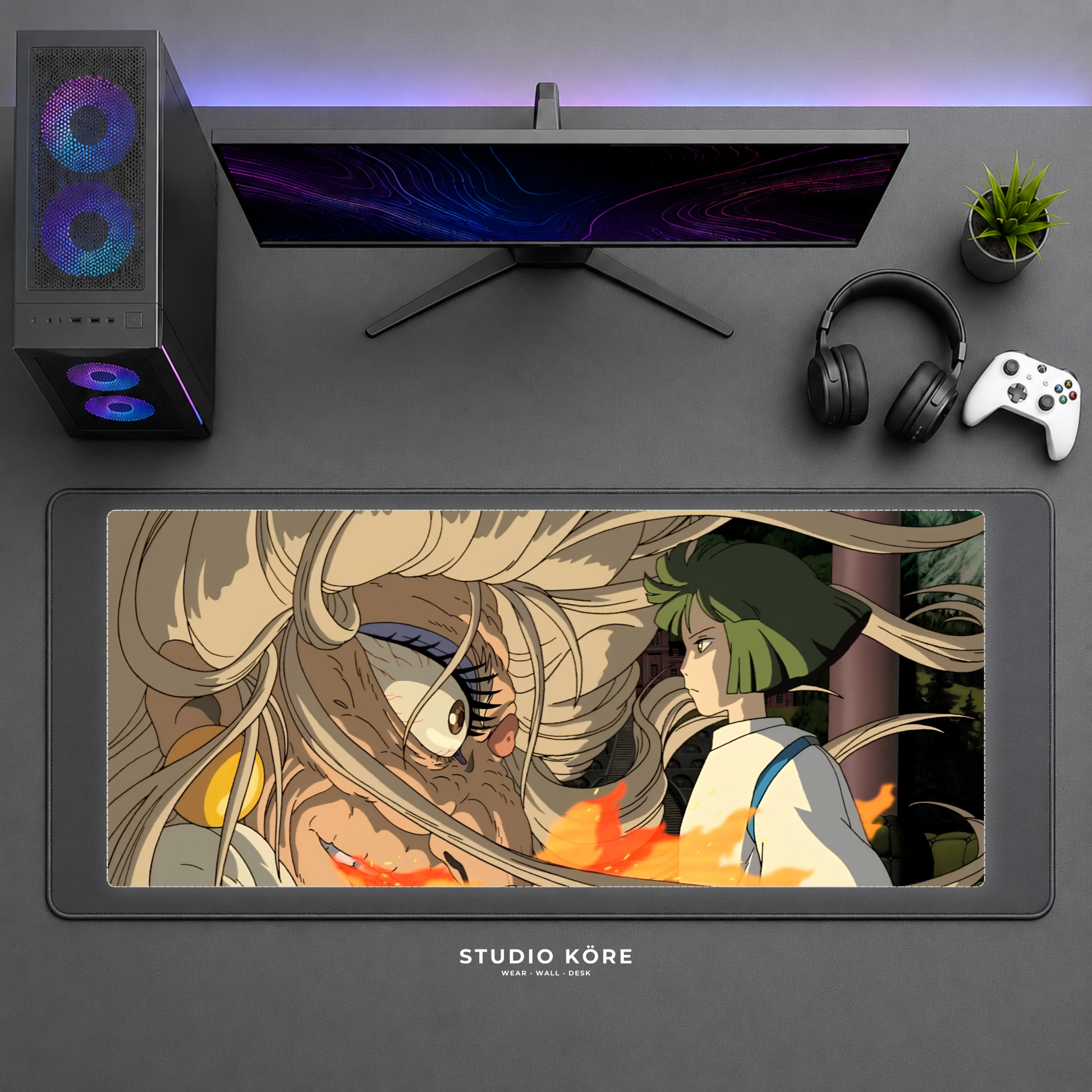 Mousepad Gamer XL Studio Ghibli Diseño 14