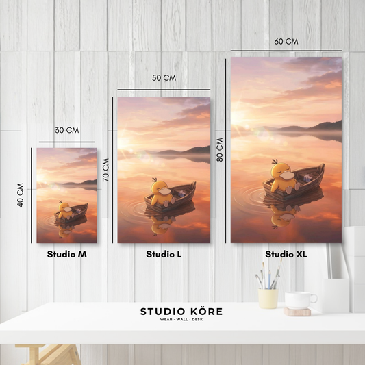Cuadro decorativo vinilo adhesivo Pokémon diseño 15