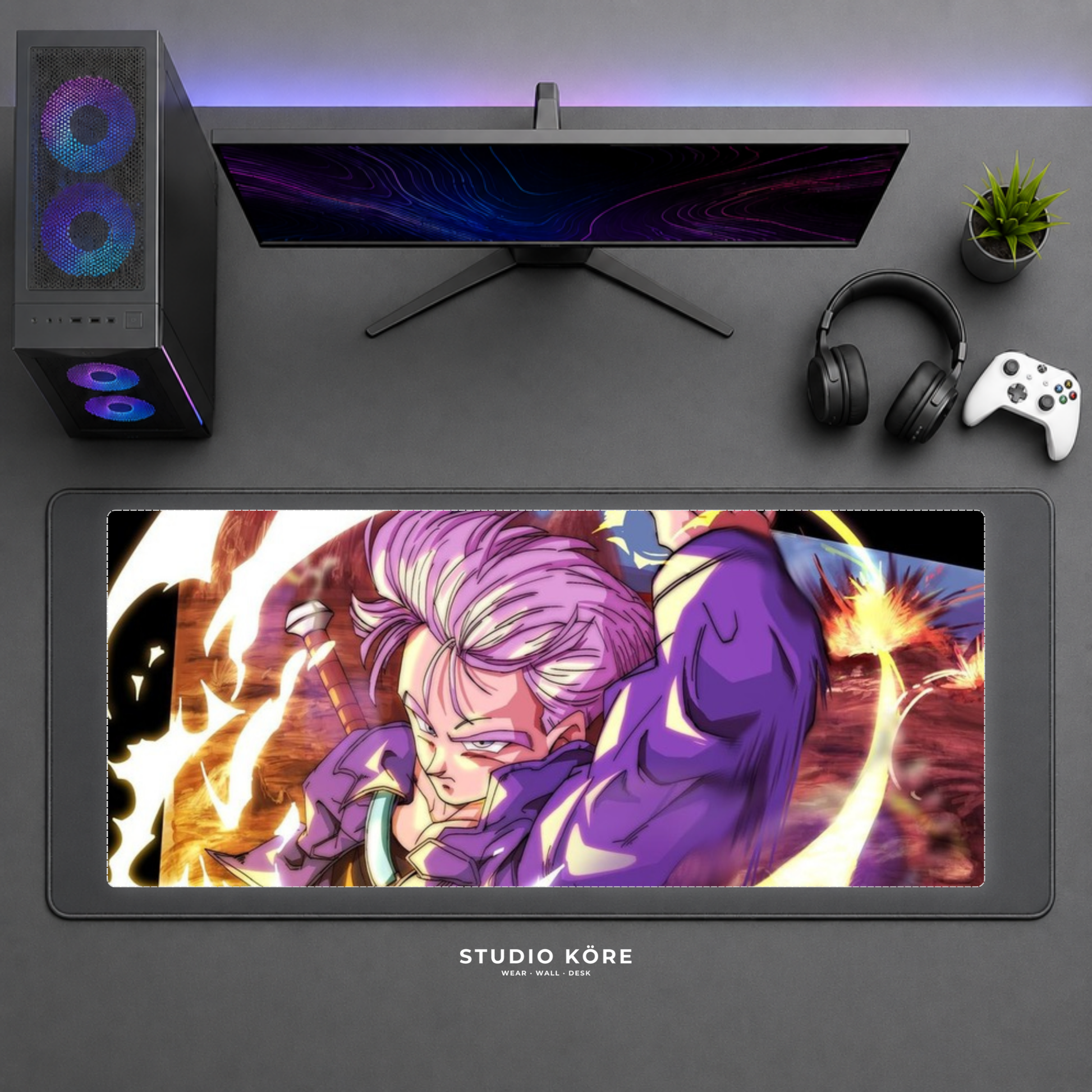 Mousepad Gamer XL Dragon Ball diseño 15