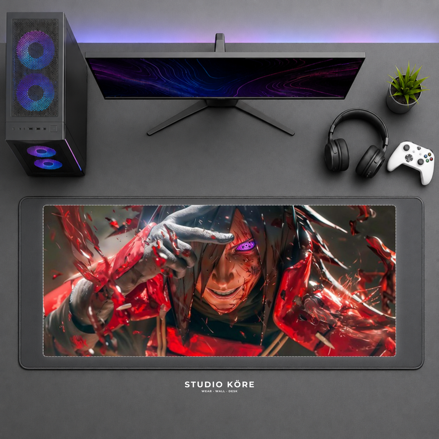Mousepad Gamer XL Naruto diseño 17