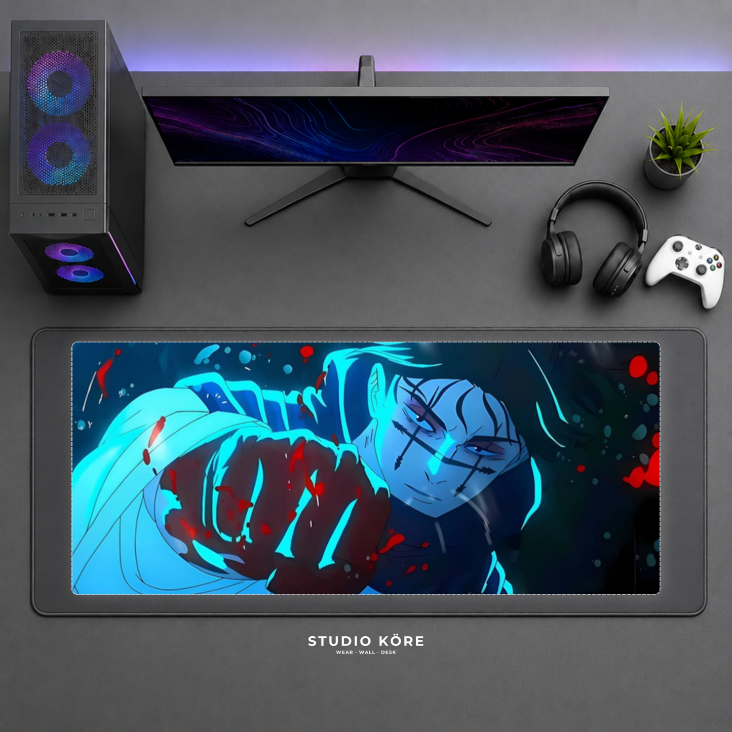 Mousepad Gamer XL Jujutsu Kaisen diseño 18