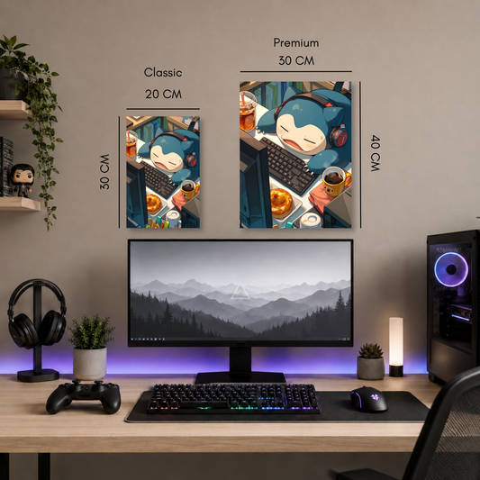Poster Metalizado Pokémon Diseño 19