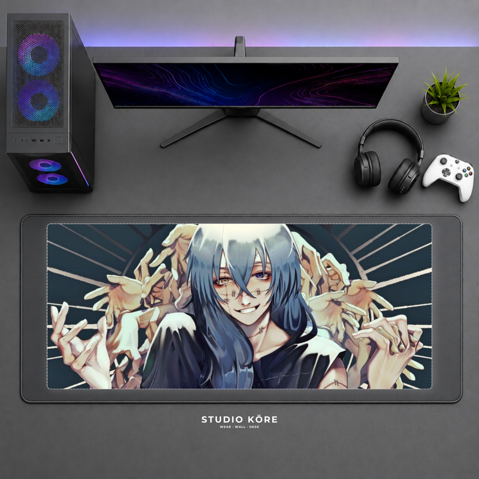 Mousepad Gamer XL Jujutsu Kaisen diseño 19