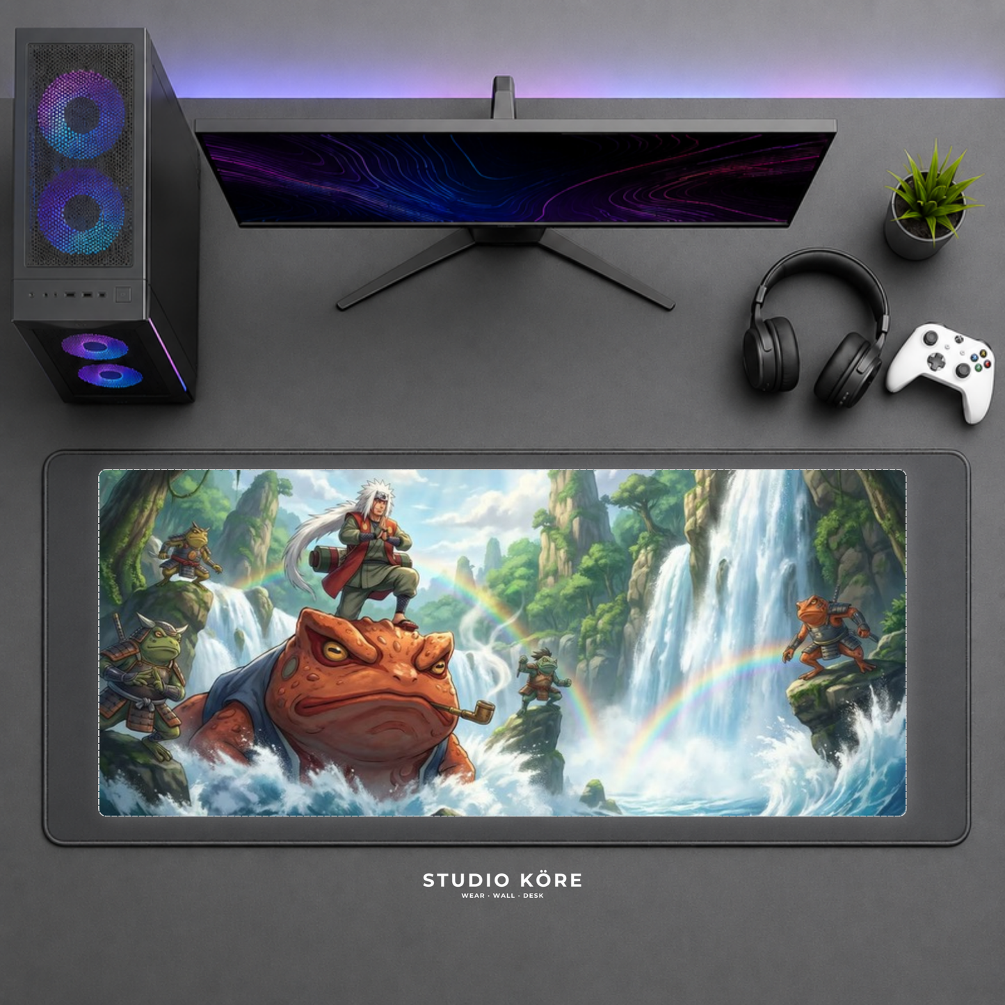 Mousepad Gamer XL Naruto diseño 20