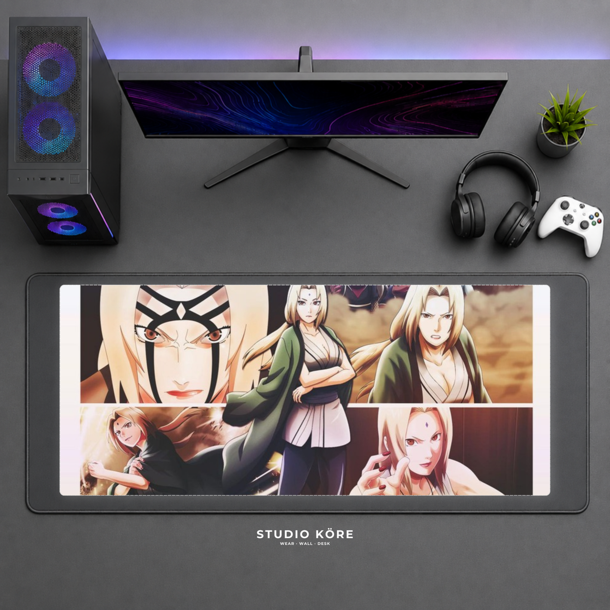 Mousepad Gamer XL Naruto diseño 21