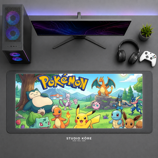 Mousepad Gamer XL Pokémon Diseño 22