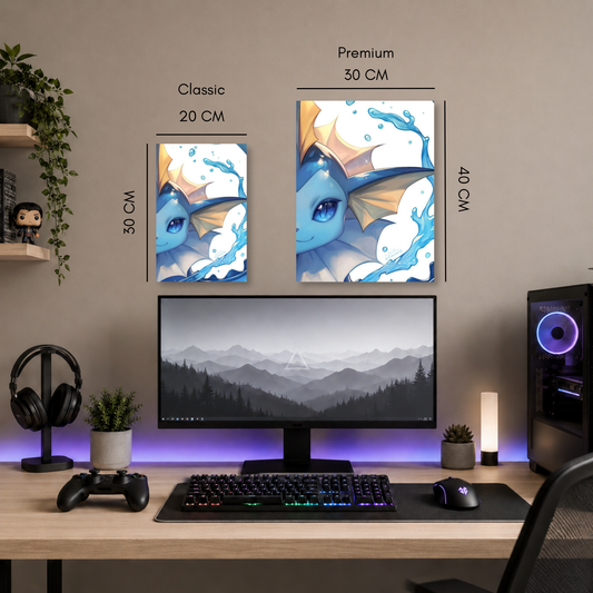Poster Metalizado Pokémon Diseño 29