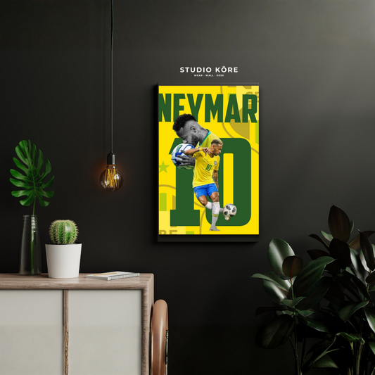 Cuadro Neymar Jr Decorativo Premium