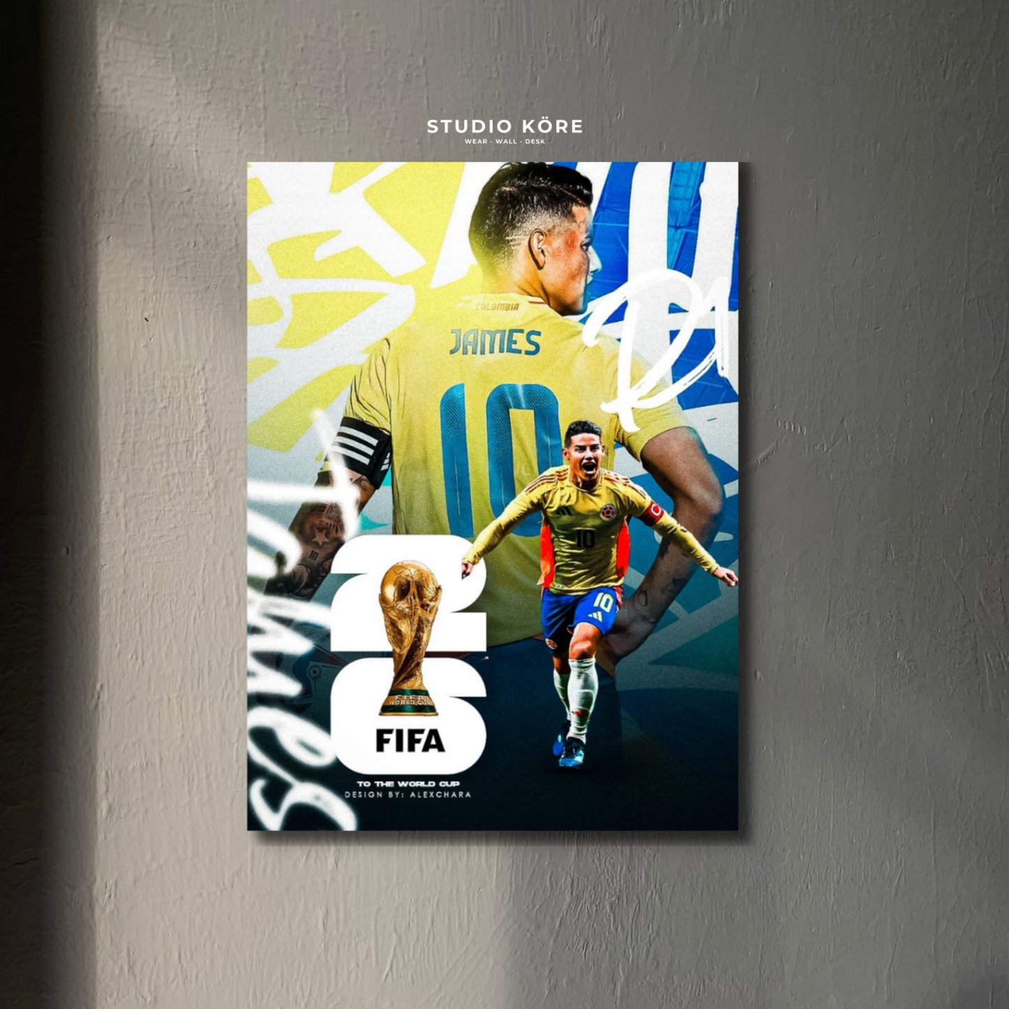 Cuadro James Decorativo Premium