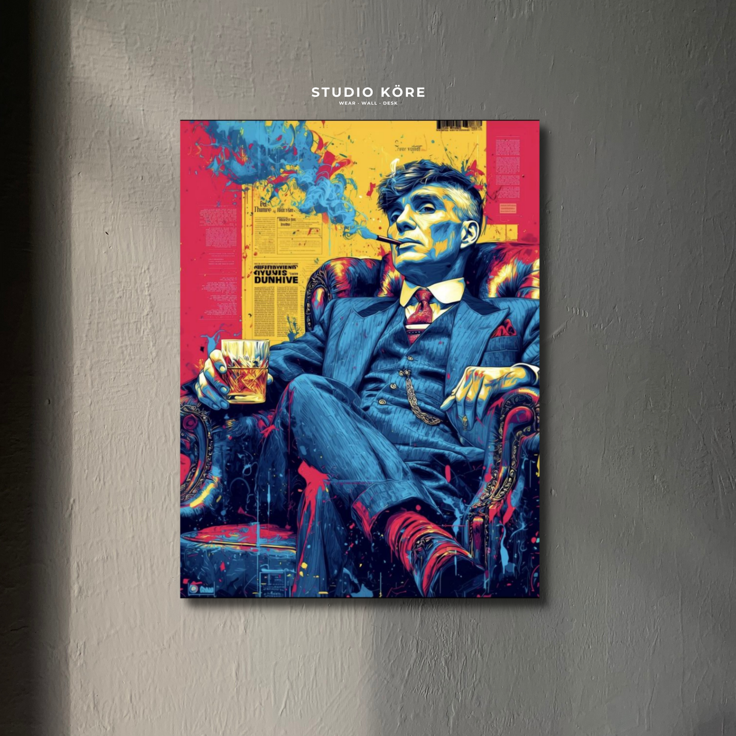 Cuadro Tommy Shelby Vol1 Decorativo Premium