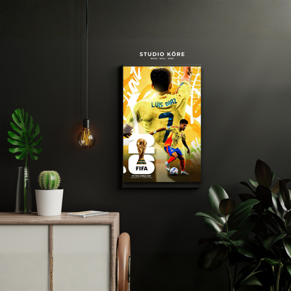 Cuadro Luis Diaz Vol 2 Decorativo Premium