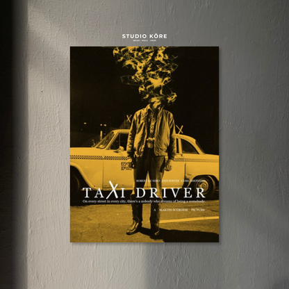 Cuadro Taxi Driver Vol2 Decorativo Premium