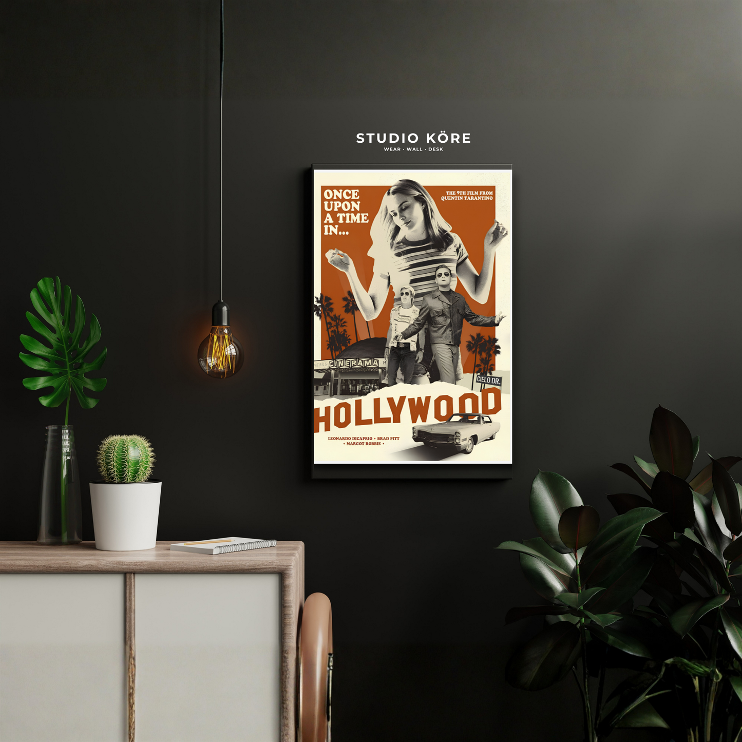 Cuadro Once Upon Time Hollywood Decorativo Premium