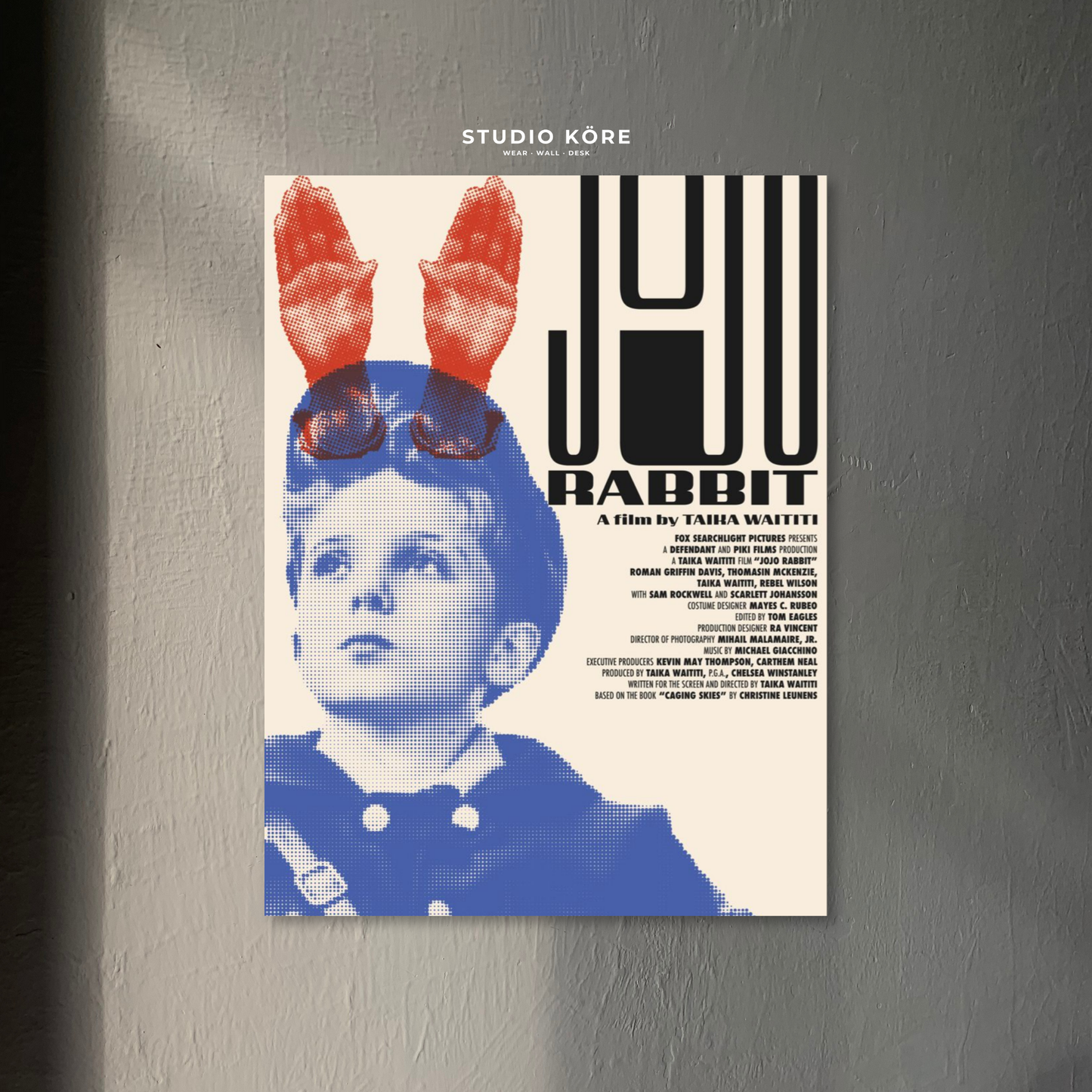 Cuadro Jojo Rabbit Decorativo Premium