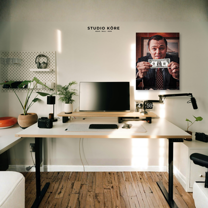 Cuadro Lobo Wall Street Vol2 Decorativo Premium