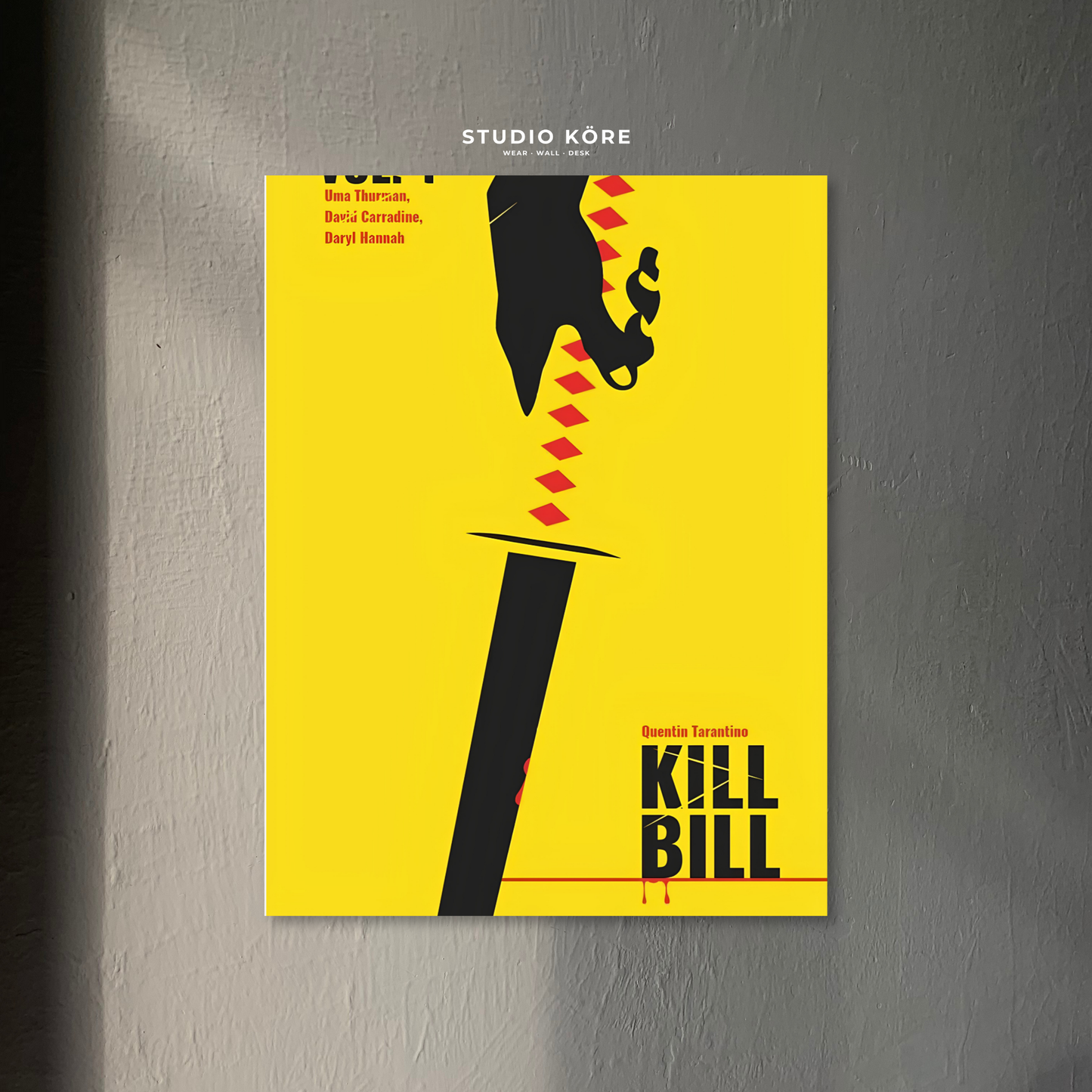 Cuadro Kill Bill Vol1 Decorativo Premium