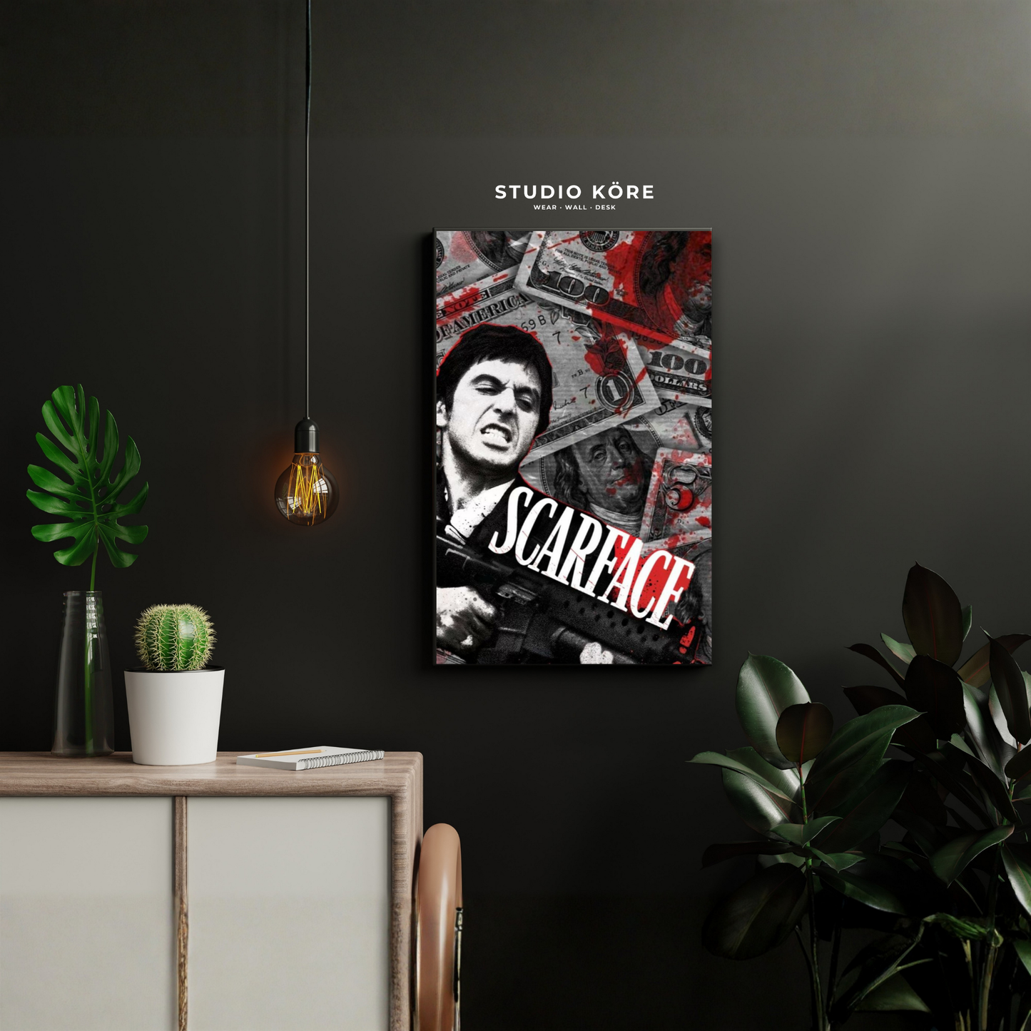 Cuadro Scarface Vol3 Decorativo Premium