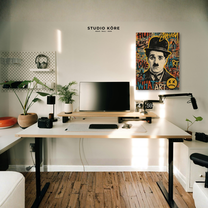 Cuadro Charles Chaplin Decorativo Premium