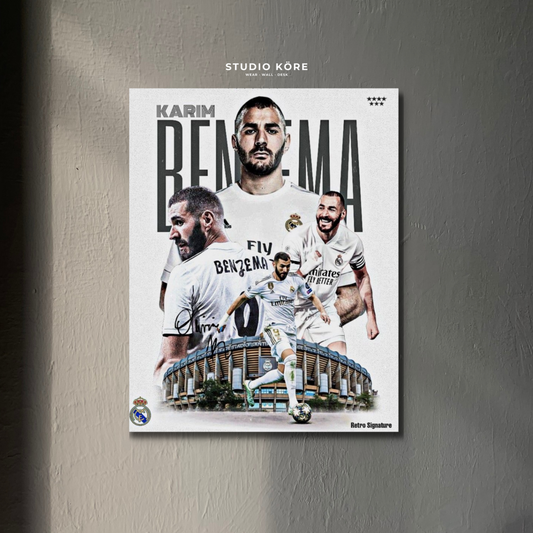 Cuadro Benzema Vol3 Decorativo Premium