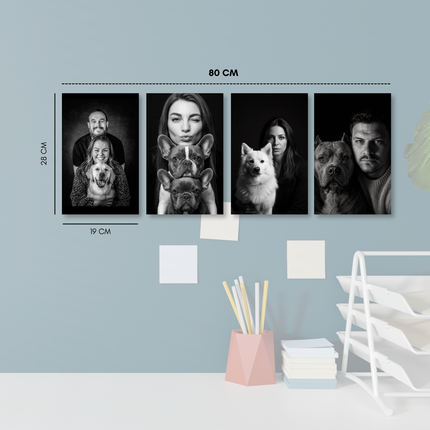 Cuadro Decorativo MDF Mosaico Personalizado - Gallery Wall con tus Fotos