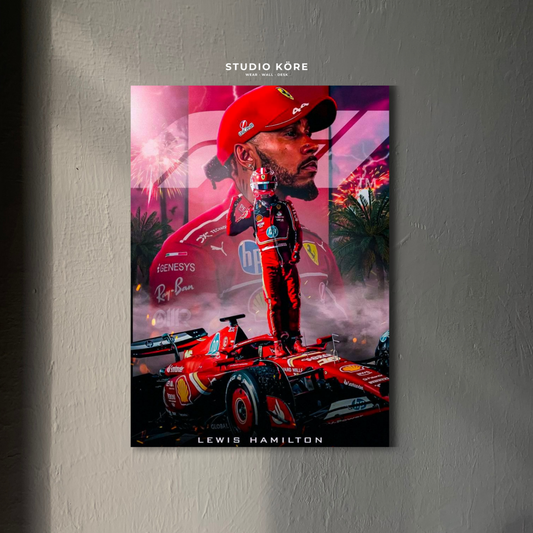 Cuadro Lewis Hamilton Vol1 Decorativo Premium