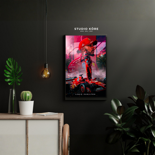 Cuadro Lewis Hamilton Vol1 Decorativo Premium