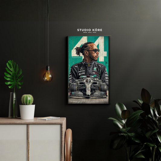 Cuadro Lewis Hamilton Vol2 Decorativo Premium
