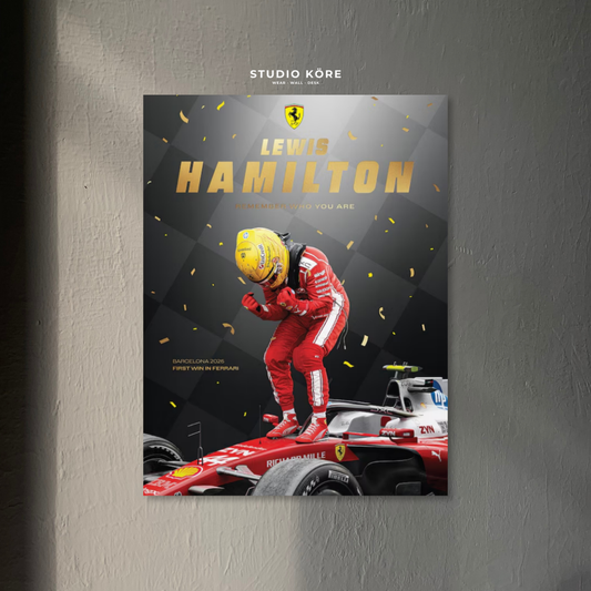Cuadro Lewis Hamilton Vol3 Decorativo Premium